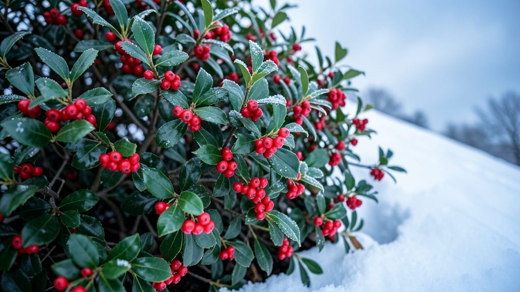 Winter King Holly for Year-Round Colorful Foliage