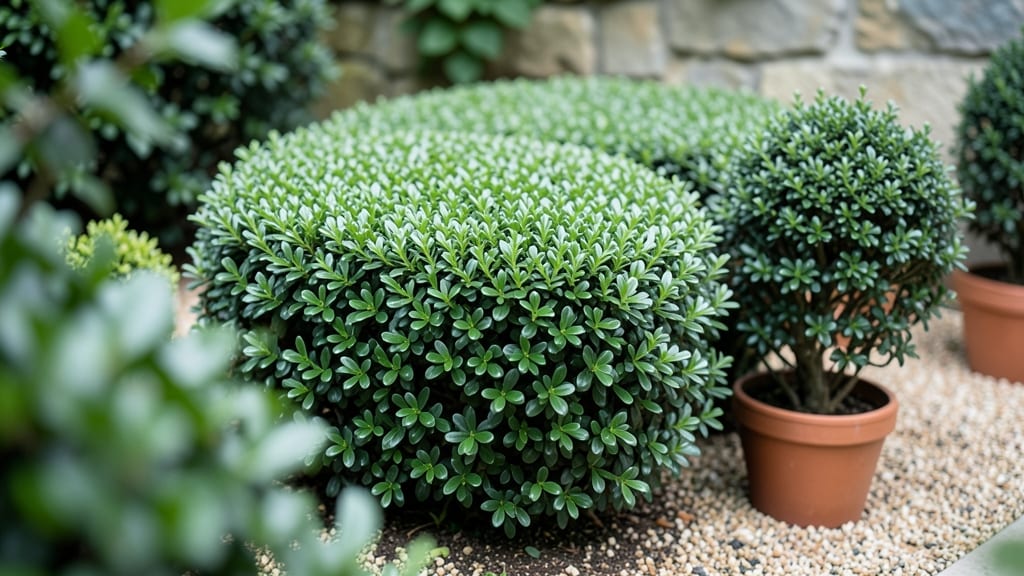Dwarf Boxwood Compact Evergreen Shrub