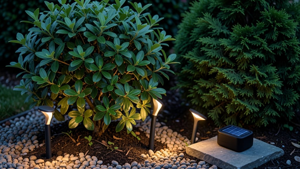 Solar Light Bushes: Low-Maintenance Privacy With Year-Round Illumination