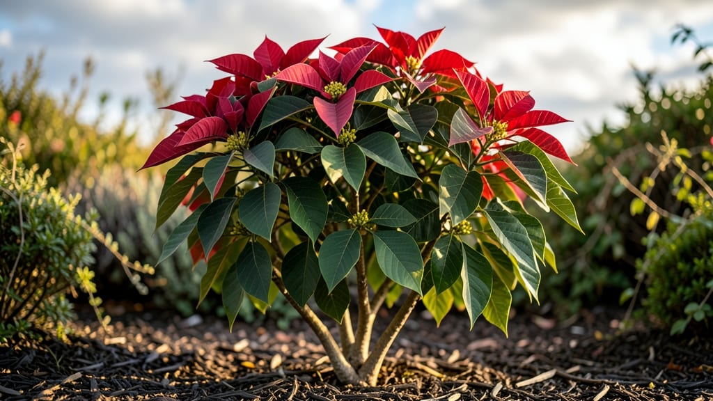 Outdoor Poinsettia Bush Pruning: Year-Round Color With Minimal Effort