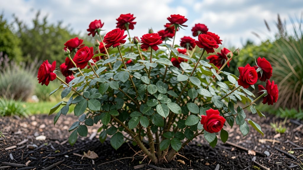 Drop Dead Red Rose Bush: Bold Blooms That Last All Season