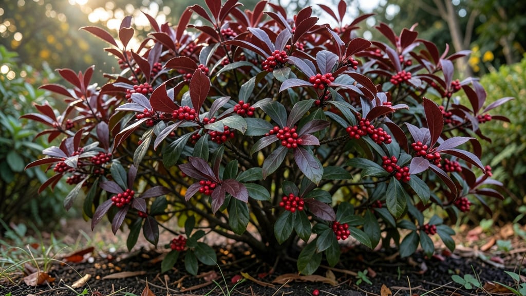 Heavenly Bamboo (Nandina Domestica) for Evergreen Red