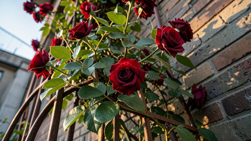 Playboy Rose Bush for Vertical Gardens