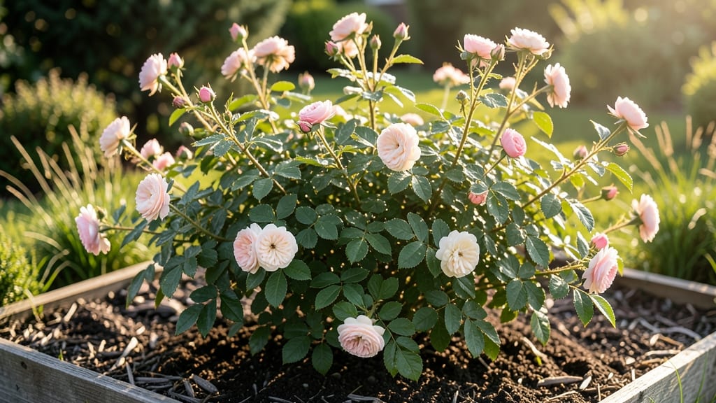 Multi Color Rose Bush: Year-Round Vibrancy With Minimal Pruning Effort