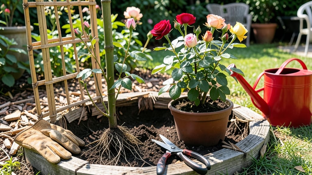 Rose Bush Planting Tips: Sunlight, Soil, and Spacing Secrets for Thriving Growth