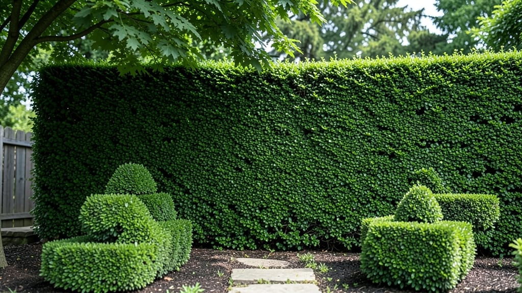 Boxwood for Formal Hedges and Topiary