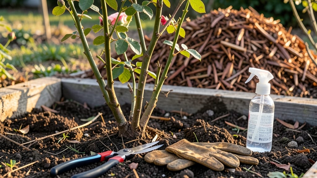 Cutting Back Rose Bushes in Spring: Sharp Cuts for Healthier Blooms Next Season
