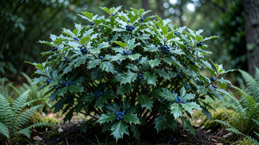 Dwarf Oregon Grape (Mahonia aquifolium)