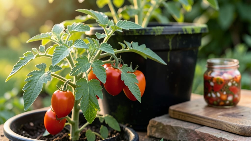 Tiny Tim Roma Bush Tomato