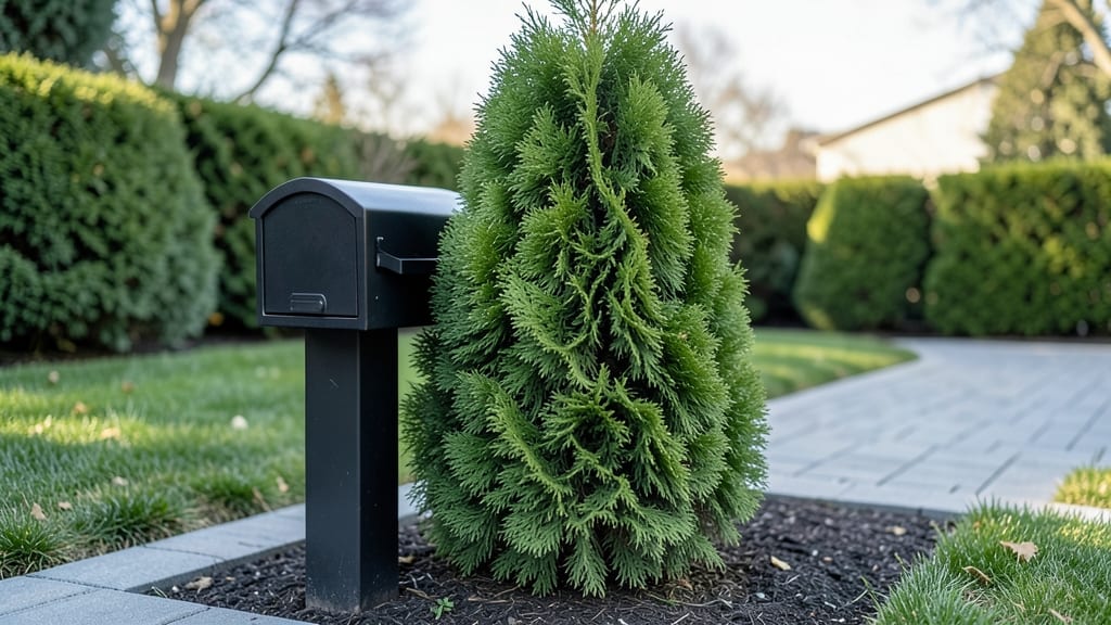 Emerald Green Arborvitae for Privacy
