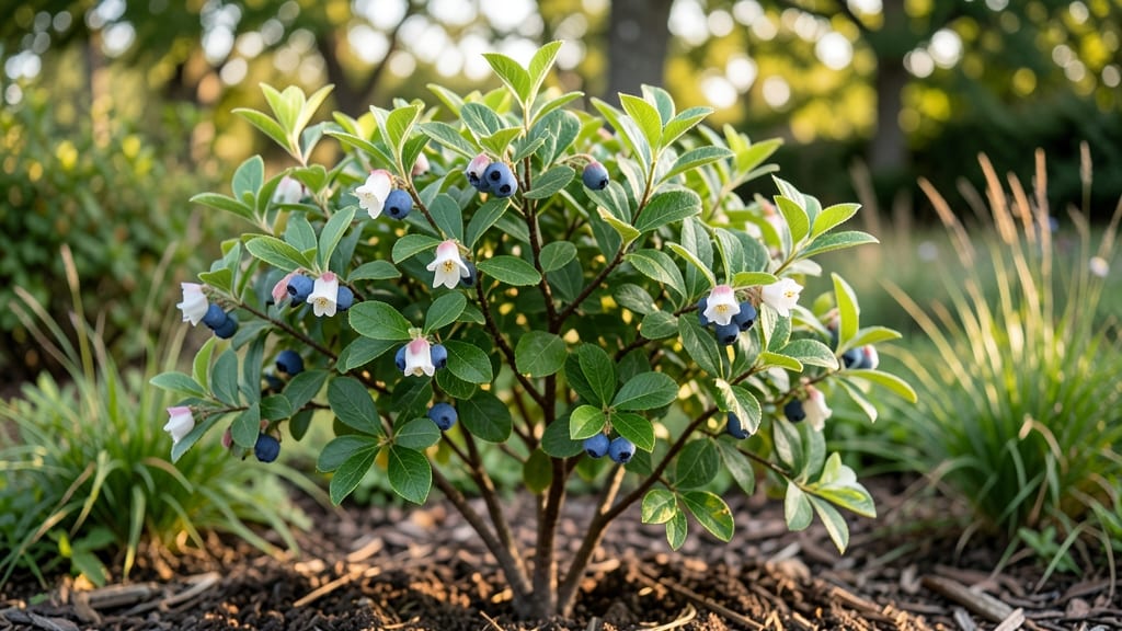 Identify Blueberry Bush: Leaf Shape and Flower Clusters Guide